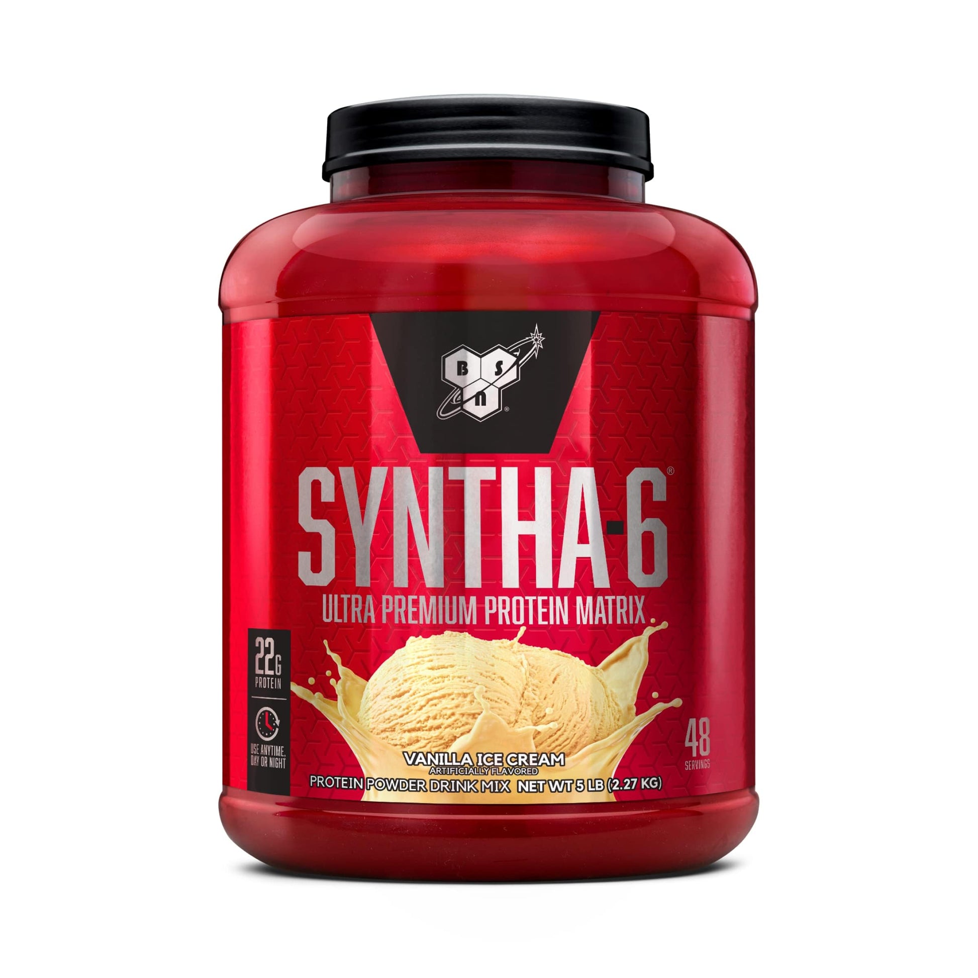 Buy now BSN SYNTHA-6 Whey Protein Powder with Micellar Casein, Chocolate Milk Protein Isolate Powder, Chocolate Milkshake, 97 Servings (Package May Vary) at indiglob india