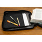 Black Leatherette Bible Cover Case with Handle, (Maxi) 2X-Large