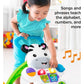 Fisher-Price Baby to Toddler Toy, Learn with Me Zebra Walker with Educational Music Lights & Activities for Infants Ages 6+ Months
