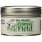 from The Field | Fine Ground Stalkless Catnip | Premium USA-Grown Catnip for Toys & Playtime | Fresh, Potent, Non-Toxic, Eco-Friendly | Safe for Kittens & Cats | Resealable 6 oz Tub