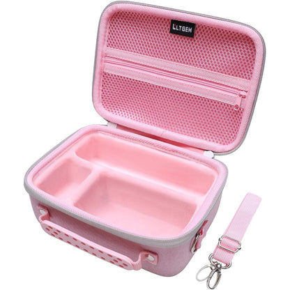 Camera Case Compatible with Sony Alpha ZV-E10 / ZV-1F / ZV-1 / ZV-1 II Vlog Camera with Shoulder Strap by LTGEM, Fits Vlogger Accessory Kit Tripod and Microphone, Black