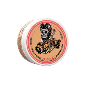 Suavecita Pomade for Women 2.3 oz Can Medium Hold Shine Water Based oz Pack Wax Like Flake All Day Hair Free Gel Hairstyles Easy to Wash Out