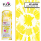 Tulip One-Step Tie-Dye Kit, Vibrant Colors for Fabric 4 fl oz, Yellow