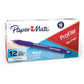 Paper Mate Profile Retractable Ballpoint Pens, Bold (1.4mm), Purple, 12 Count