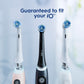 Buy now Oral-B iO Series Ultimate Clean Electric Toothbrush Replacement Brush Heads for an Oral-B Electric Toothbrush, 2 Count, Black at indiglob india