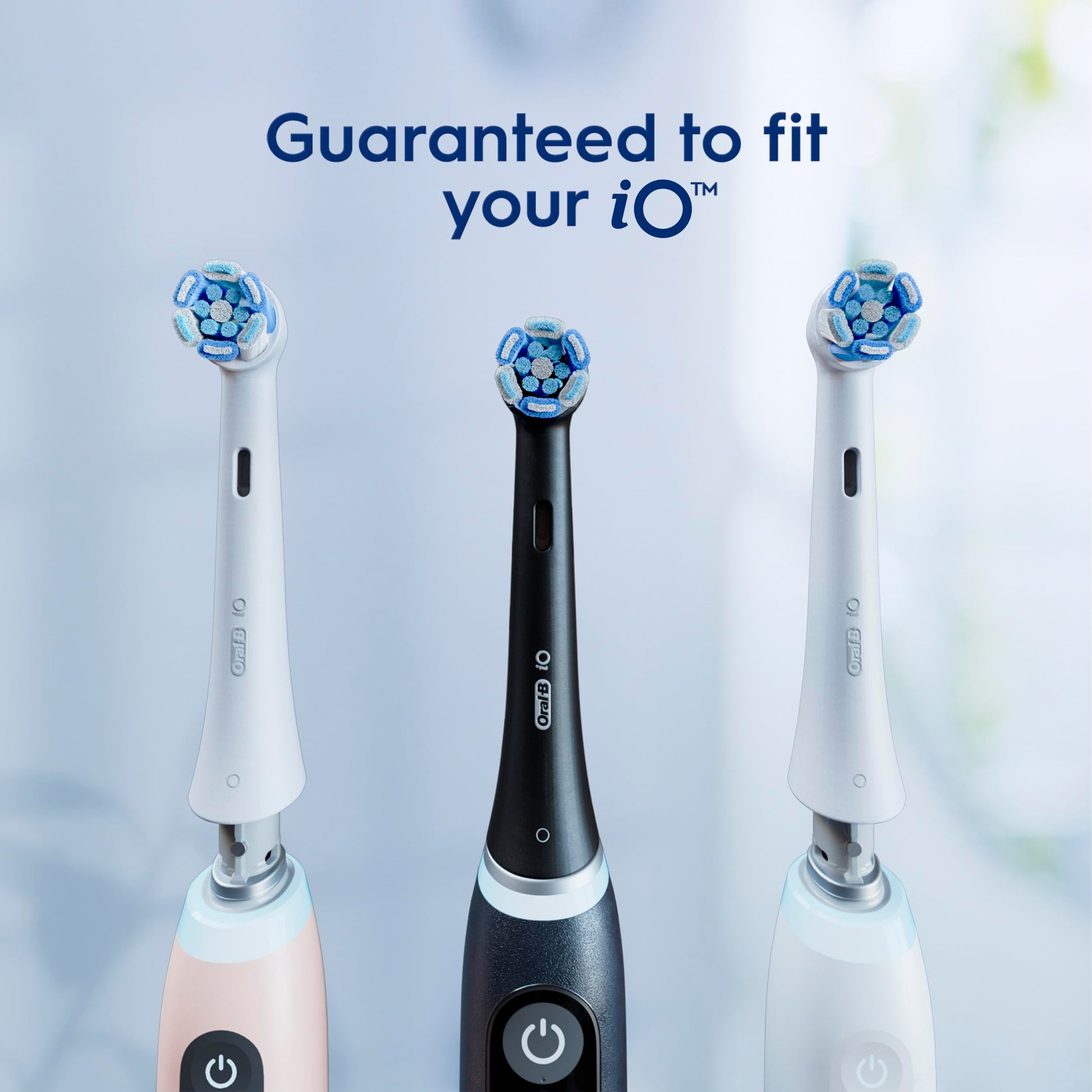 Buy now Oral-B iO Series Ultimate Clean Electric Toothbrush Replacement Brush Heads for an Oral-B Electric Toothbrush, 2 Count, Black at indiglob india