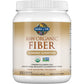 Garden of Life Raw Organic Fiber Powder, 30 Servings, 15 Organic Superfoods, Probiotics, Omega-3 ALA, 4g Soluble Fiber, 5g Insoluble for Regularity, Psyllium Husk Free