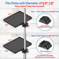 Buy now Functional Microphone Stand Tray with Adjustable Mic Stand Phone Holder - 8.7"x6.5" Mic Stand Tray Shelf Clamp-On Music Stand Accessory for Live Streaming Karaoke Recording at indiglob india