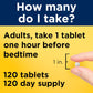 Nature Made Melatonin 3mg Sleep Aids for Adults, 100% Drug Free Sleep Aid, Sleep Supplements, 120 Tablets, 120 Day Supply