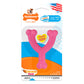 Buy now Nylabone Wishbone Puppy Chew Toy, Toys for Teething Puppies, Pink, Chicken Flavor, X-Small - Up to 15 lbs, 1 Count at indiglob india