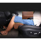 Car seat Extender Cushion Leg Support Pillow?Pillow for car Driver seat?Chair Leg Extenders?Leather Knee Pads Long-Distance Driving car Bus Train Office Home Leg Cushion (Black)