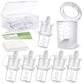 Buy now haakaa Colostrum Collector Kit Breast Milk Collector with Cotton Cloth Wipe and Storage Case, Ready-to-Use, Reusable, 4ml/6pcs 6 Count (Pack of 1)-2ml + Feeding Cup 6 at indiglob india