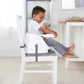 Buy now Ingenuity Baby Base 2-in-1 Booster Feeding and Floor Seat with Self-Storing Tray - Peacock Blue at indiglob india