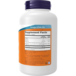 NOW Foods Supplements, Cod Liver Oil 650 mg, Excellent Source of Vitamins A and D-3, 250 Softgels