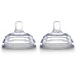 Comotomo Silicone Replacement Nipple, Fast Flow, 6+ Months, 2 Count