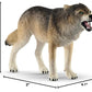 Buy now Schleich Wild Life Realistic Prowling Gray Wolf Figurine - Durable North American Forest Animal Figure for Kids, Perfect Toy for Fun and Imaginative Adventures, Gift for Boys and Girls Ages 3+ at indiglob india