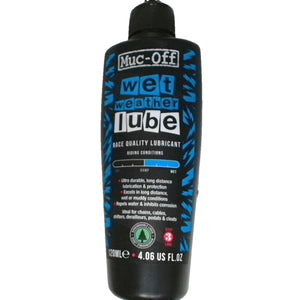 Buy now Muc-Off Chain Wet Lube 120ml | Biodegradable Bicycle Chain Lubricant Wet | Reduces Friction & Extends Chain Life | Wax-Based Formula Repels Water | Suitable for MTB & Road Bikes at indiglob india