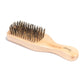 Diane Reinforced Boar Bristle Wave Brush for Men and Barbers – Hard Bristles for Thick to Coarse Hair – Use for Detangling, Smoothing, Wave Styles, Restore Shine and Texture