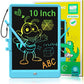 KOKODI LCD Writing Tablet, Gifts for 3 Years Old Boys and Girls，10 Inch Colorful Doodle Board Drawing Tablet, Erasable Reusable Electronic Drawing Pads, Educational and Learning Toys for Kids