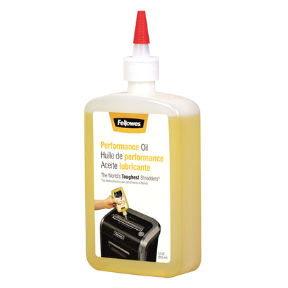 Buy now Fellowes Powershred Performance Shredder Oil, 12 oz. Extended Nozzle Bottle (35250) at indiglob india