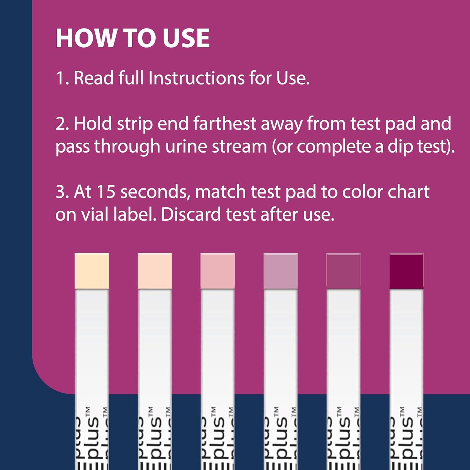 Buy now TRUEplus® Ketone Test Strips – Ideal for Low-carb dieters– Made in USA–Urinalysis Test Sticks (100) at indiglob india