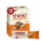 Buy now think! Protein Bars, High Protein Snacks, Gluten Free, Kosher Friendly, Creamy Peanut Butter, Nutrition Bars, 2.1 Oz per Bar, 12 Count (Packaging May Vary) at indiglob india