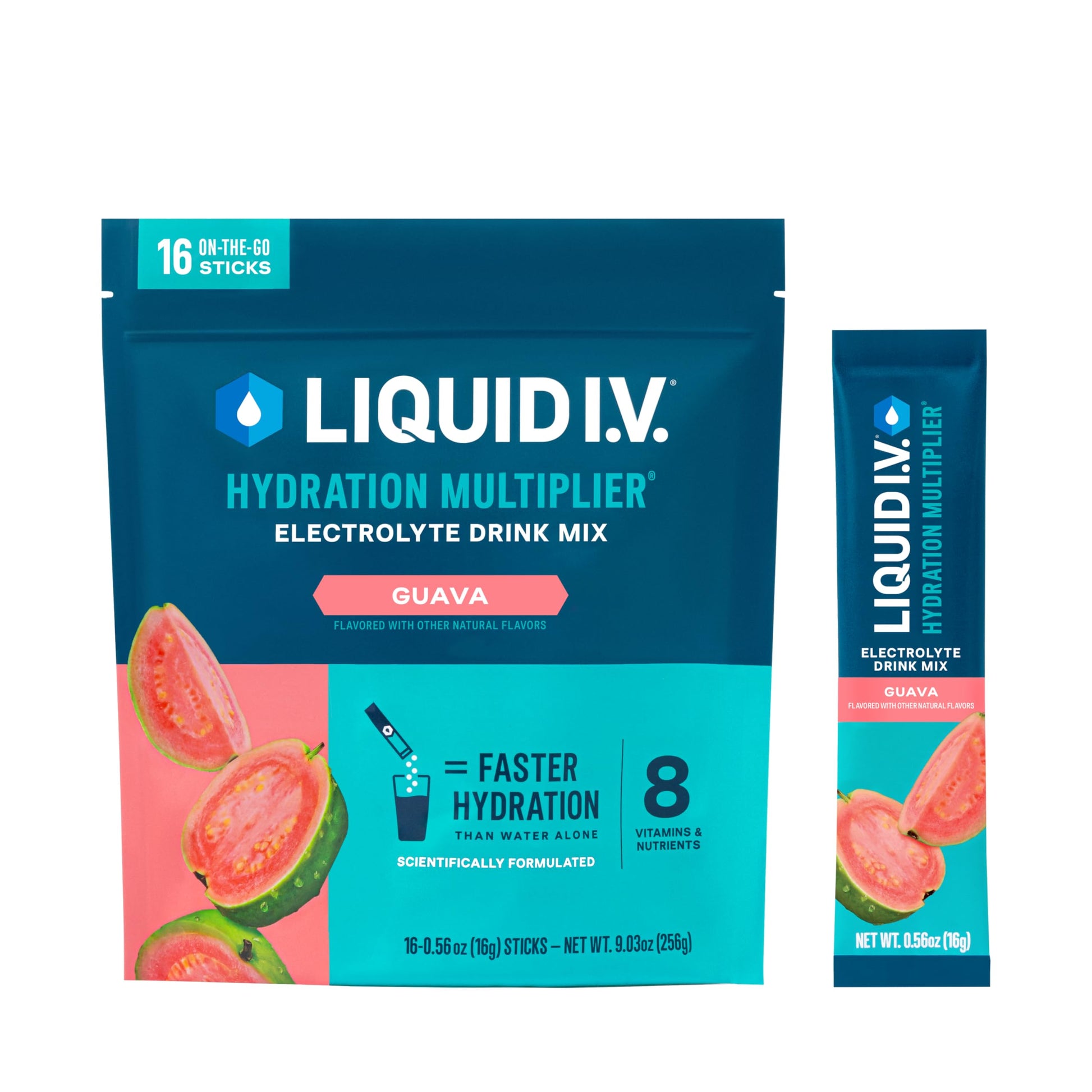 Buy now Liquid I.V.® Hydration Multiplier - Lemon Lime | Electrolyte Powder Drink Mix | 1 Pack (16 Servings) at indiglob india