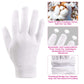 Buy now 100 Percent Cotton Gloves for Dry Hands Eczema, Selizo 10 Pairs White Cotton Gloves for Women Dry Hands Moisturizing Cosmetic Sensitive Irritated Skin Spa at indiglob india