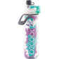 O2COOL ArcticSqueeze Insulated Mist 'N Sip Squeeze Bottle 20 oz., Blue/Blue Splash