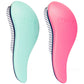 Buy now Crave Naturals Glide Thru Hair Brush - Detangler Brush for Curly, Straight, Wet or Dry Hair - Gentle Detangling Brushes for Adults, Kids, Toddlers - Hair Accessories for Women, 7.5x3" - Pink 2 Pack (Regular) Turquoise & Pink at indiglob india