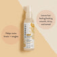 The Honest Company Conditioning Hair Detangler, Tear-Free Hypoallergenic Leave-In Conditioner and Fortifying Spray, Citrus Vanilla Refresh, 4 fl oz