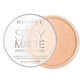 Rimmel London Stay Matte - 011 Creamy Natural - Pressed Powder, Lightweight, High Coverage, Shine Control, 0.49oz