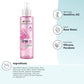 Garnier SkinActive Facial Mist Spray with Rose Water, 4.4 Fl Oz (130mL), 1 Count (Packaging May Vary)