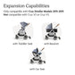 Buy now UPPAbaby Piggyback Ride-Along Board for Cruz Stroller Models 2015-2019 - Quick Attachment for Children to Stand + Stroll - 55 lbs. Weight Capacity,Black/Brown at indiglob india