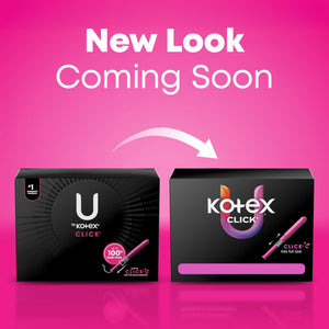 Buy now U by Kotex Tampons, Click Compact, Super Plus Absorbency, Unscented, 45 Count at indiglob india
