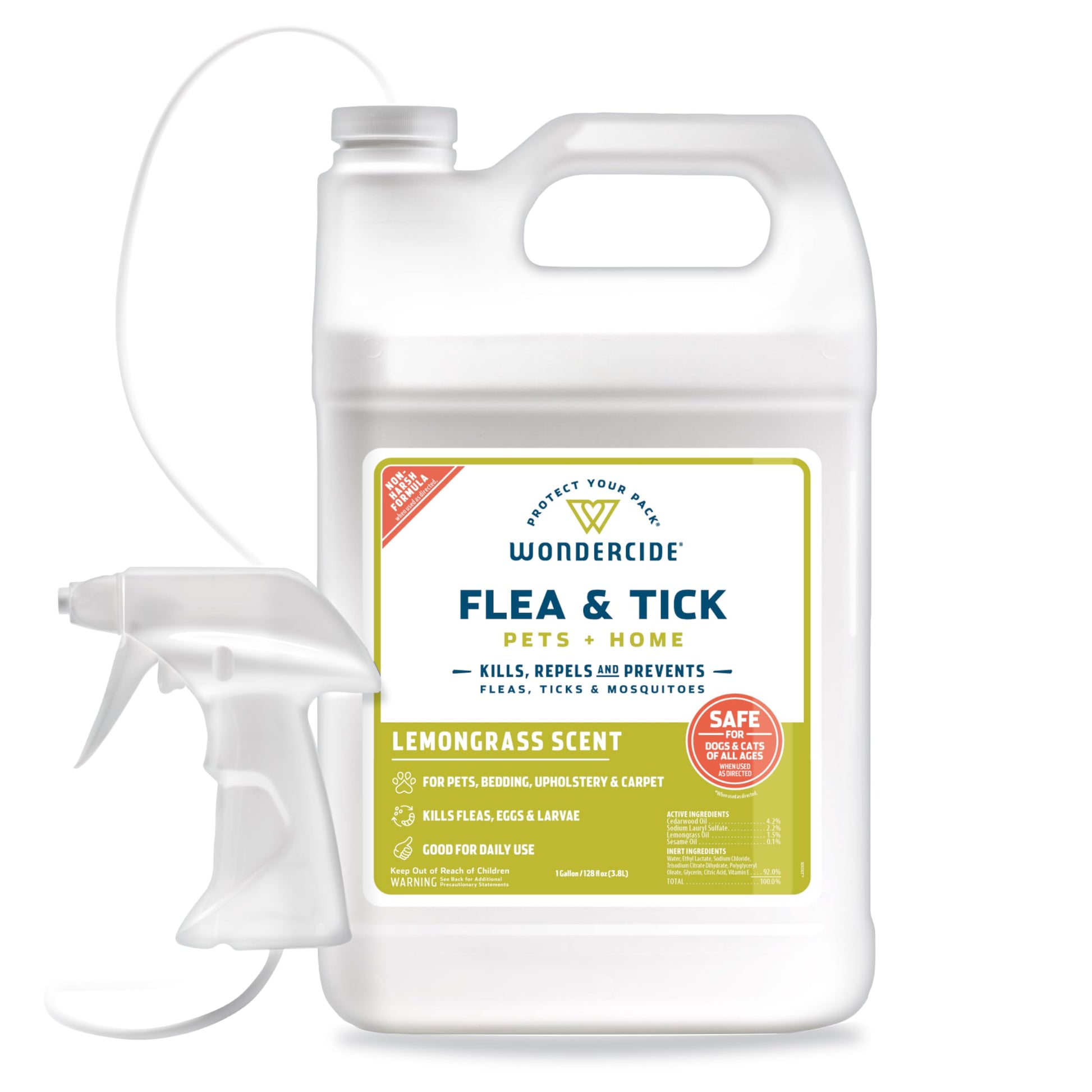 Buy now Wondercide - Flea, Tick & Mosquito Spray for Dogs, Cats, and Home - Control, Prevention, Treatment - with Natural Essential Oils - Pet and Family Safe - Peppermint 16 oz at indiglob india