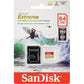 SanDisk 256GB Extreme for Mobile Gaming microSD UHS-I Card - C10, U3, V30, 4K, A2, Micro SD - SDSQXA1-256G-GN6GN