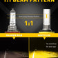 Buy now AUXITO H11/H8/H16 LED Fog Light Bulbs or DRL, 6000 Lumens 3000K Amber Yellow Light, 300% Brightness, CSP LED Chips Fog Lamps Replacement for Cars, Play and Plug (Pack of 2) at indiglob india