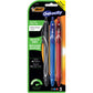 Buy now BIC Gelocity Quick Dry Blue Gel Pens, Medium Point (0.7mm), 12-Count Pack, Retractable Gel Pens With Comfortable Full Grip at indiglob india