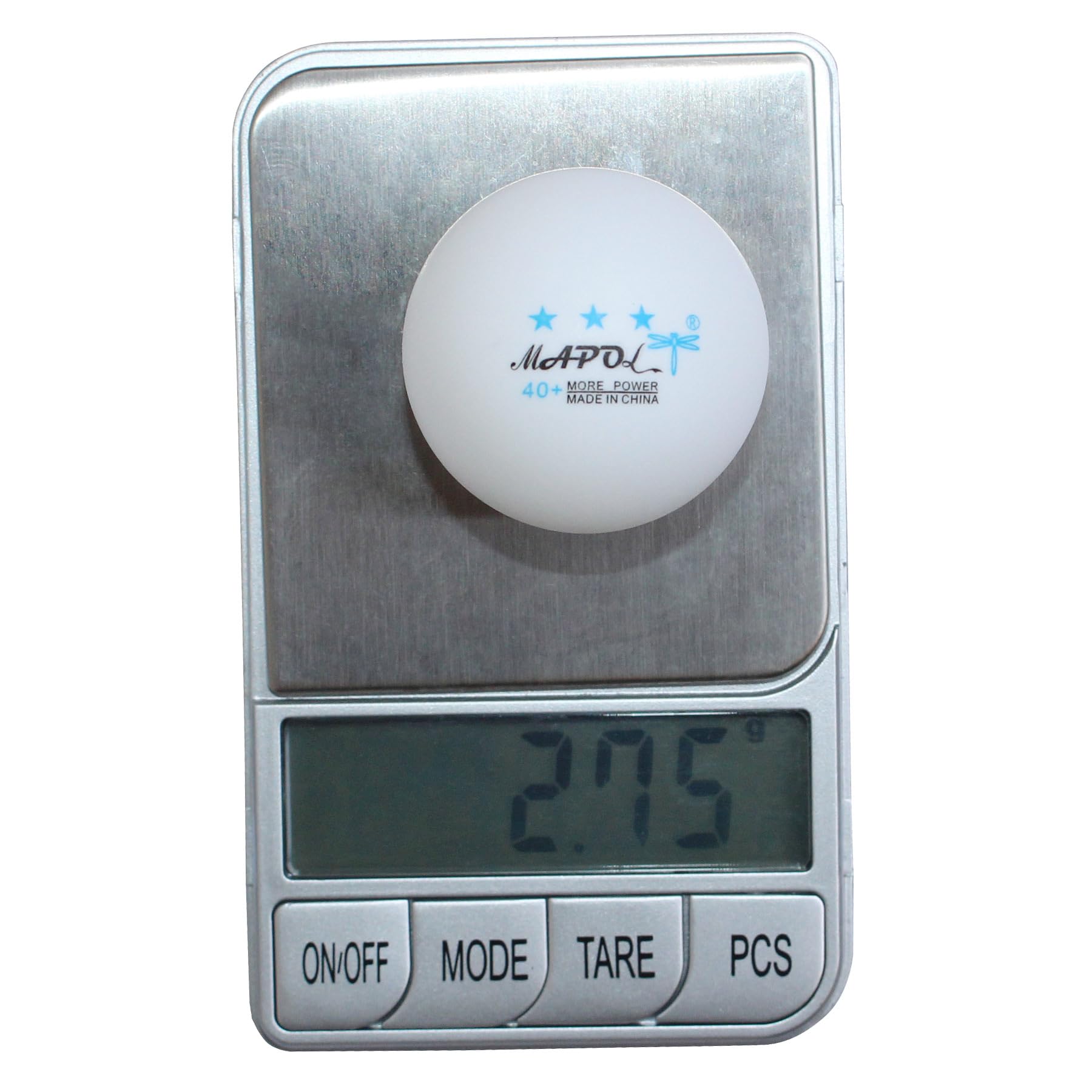 Buy now MAPOL 100 Pack White 3-Star Table Tennis Balls Advanced Training Ping Pong Ball at indiglob india