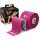 OK TAPE Kinesiology Tape 10 inches Precut, 20 Strips, Cotton Elastic Athletic Tape Latex Free, 2in x 16ft, Black
