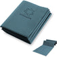 Primasole Folding Yoga Travel Pilates Mat Foldable Easy to Carry to Class Beach Park Tear resistant Travel Picnics 4mm Thick 9 Colors