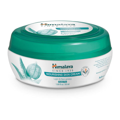 Himalaya Nourishing Skin Cream with Aloe Vera and Winter Cherry (Ashwagandha), Hypoallergenic Face Cream, 1.69 oz, 50 ml