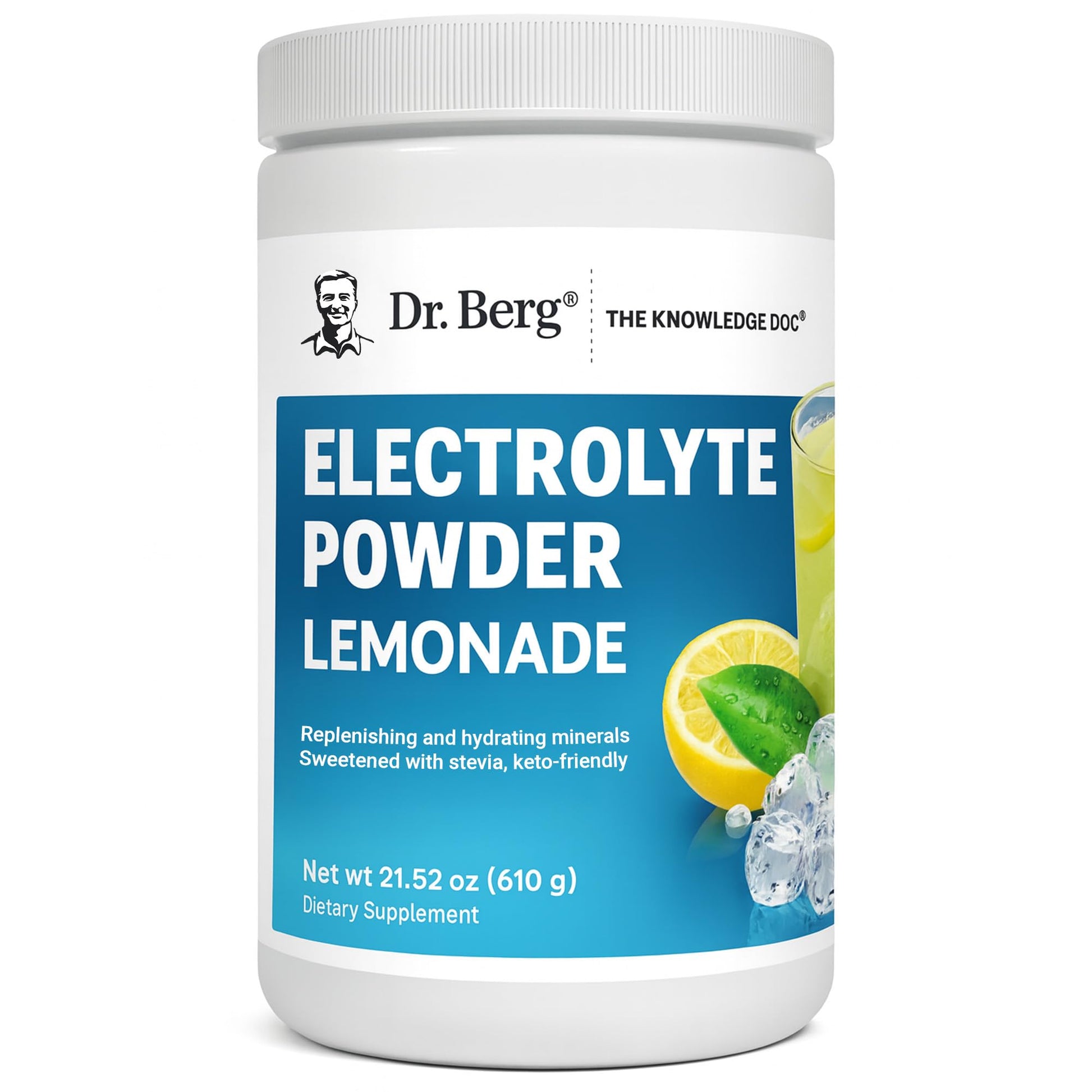 Buy now Dr. Berg Zero Sugar Hydration Keto Electrolyte Powder - Enhanced w/ 1000 mg of Potassium & Real Pink Himalayan Salt (NOT Table Salt) - Raspberry & Lemon Flavor Hydration Drink Supplement - 50 Servings Lemonade - 100 Servings at indiglob india
