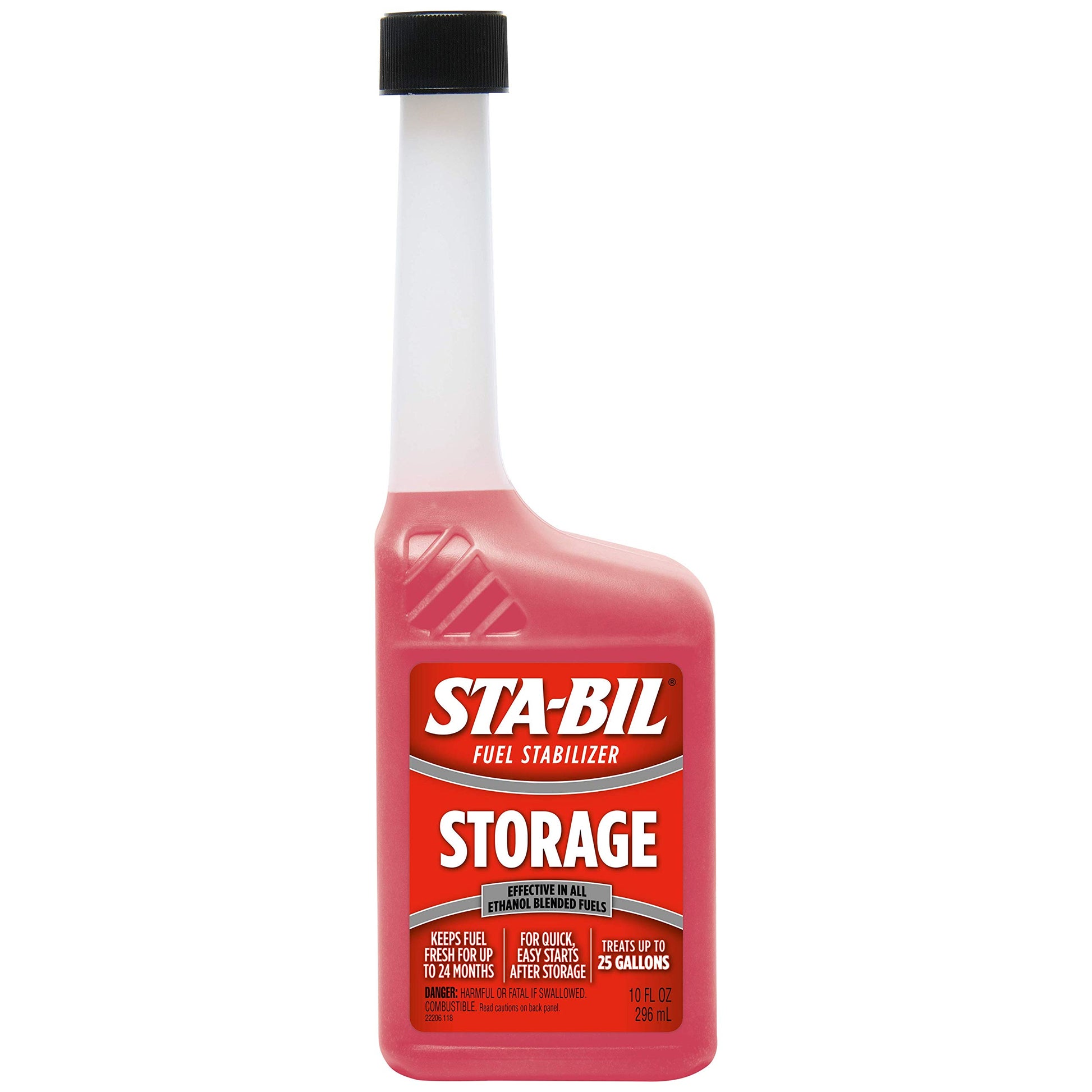 Buy now STA-BIL Storage Fuel Stabilizer | Keeps Fuel Fresh for 24 Months, Prevents Corrosion, Gasoline Treatment Additive that Protects System, Gas Stabilizer for Storage, 4 oz. 10 Fl. oz. (Pack of 12) Single at indiglob india