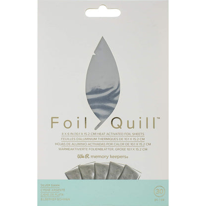 We R Memory Keepers Foil Quill Foil Sheets 4"X6" 30/Pkg-Shining Starling