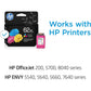 HP 62XL Tri-color High-yield Ink Cartridge | Works with Printer Series: ENVY 5540, 5640, 5660, 7640; OfficeJet 5740, 8040; OfficeJet Mobile 200, 250 | Eligible for Instant Ink | C2P07AN