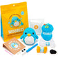 The Woobles Crochet Kit for Beginners - Easy Arts and Crafts Knitting & Crochet Animals Kit As Seen On Shark Tank - Kiki The Chick