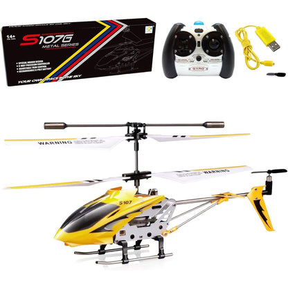 Cheerwing S107/S107G Phantom 3CH 3.5 Channel Mini RC Helicopter with Gyro Crimson