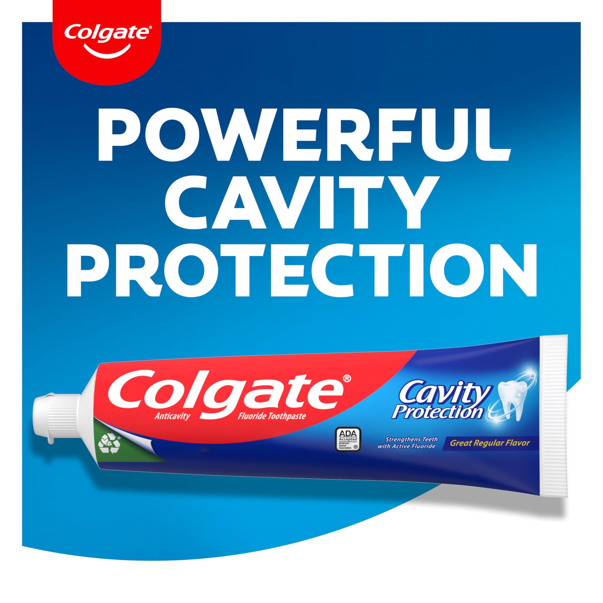 Buy now Colgate Cavity Protection Toothpaste with Fluoride, Minty Great Regular Flavor, Anti Cavity Toothpaste, 6 Pack, 6 Oz Tubes at indiglob india
